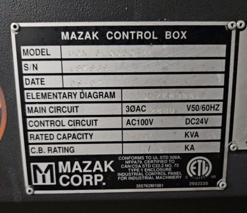 MAZAK-VCN-510C-50-II205