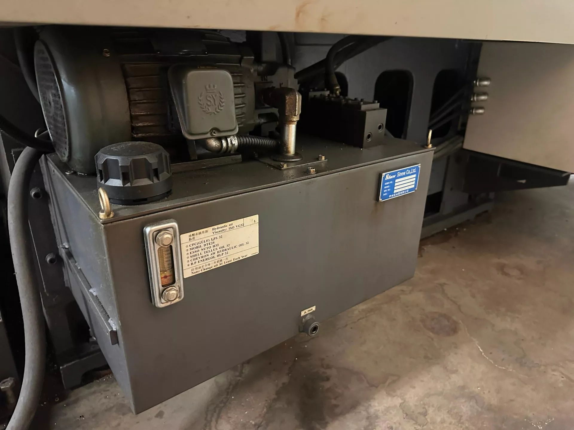 Used YANG ML-300 CNC Turning Center hydraulic unit – SKU 50137