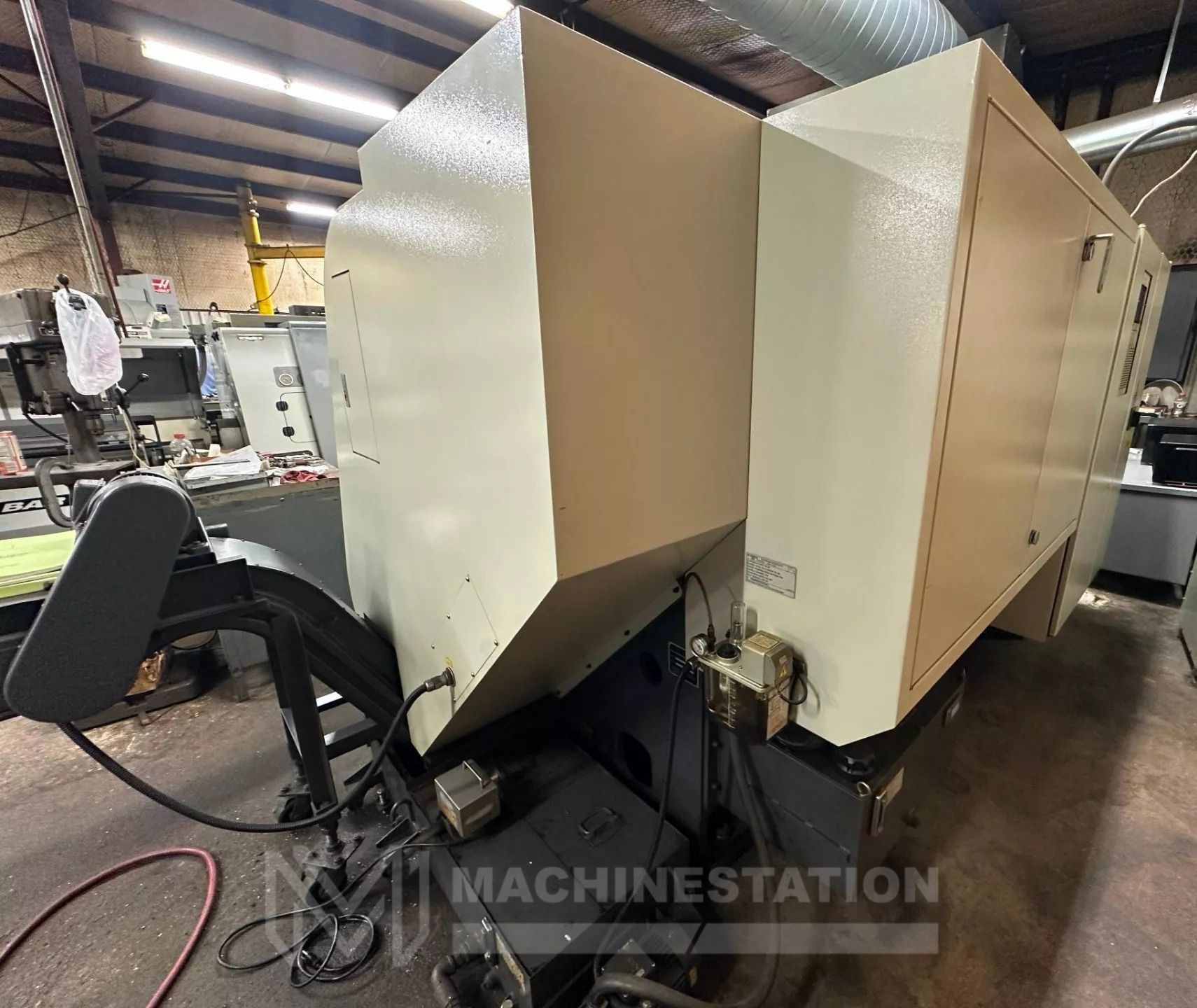 Used YANG ML-300 CNC Turning Center rear view – SKU 50137