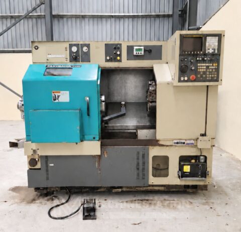 Used Takisawa TC-30 CNC Turning Center front view – SKU 50122