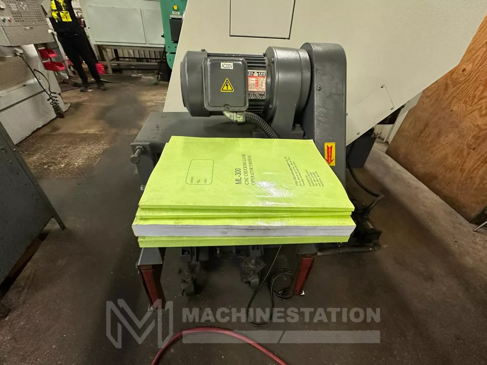 Used YANG ML-300 CNC Turning Center books and manuals – SKU 50137