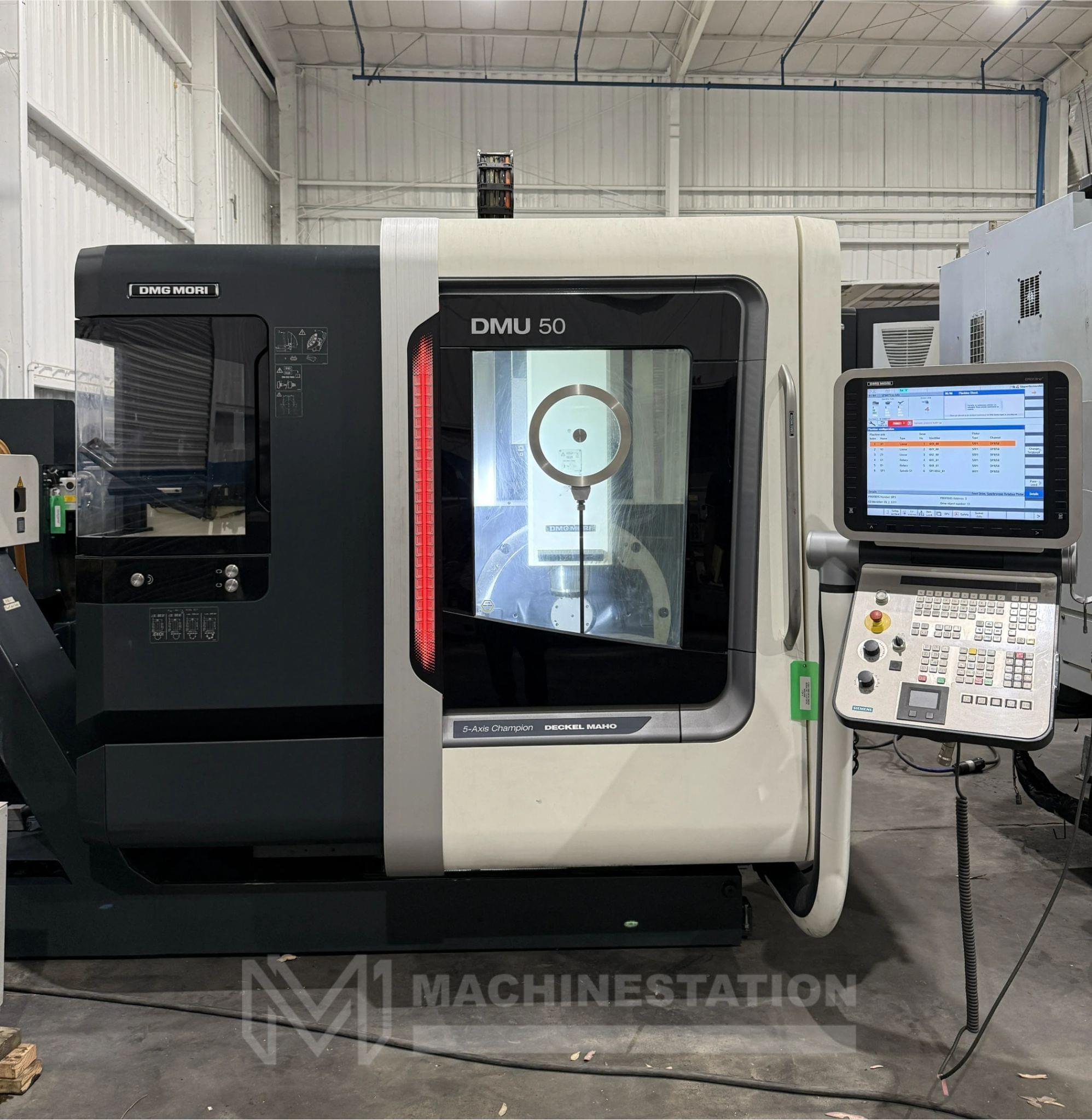 DMG Mori DMU 50 5-Axis CNC Universal Machining Center - 18