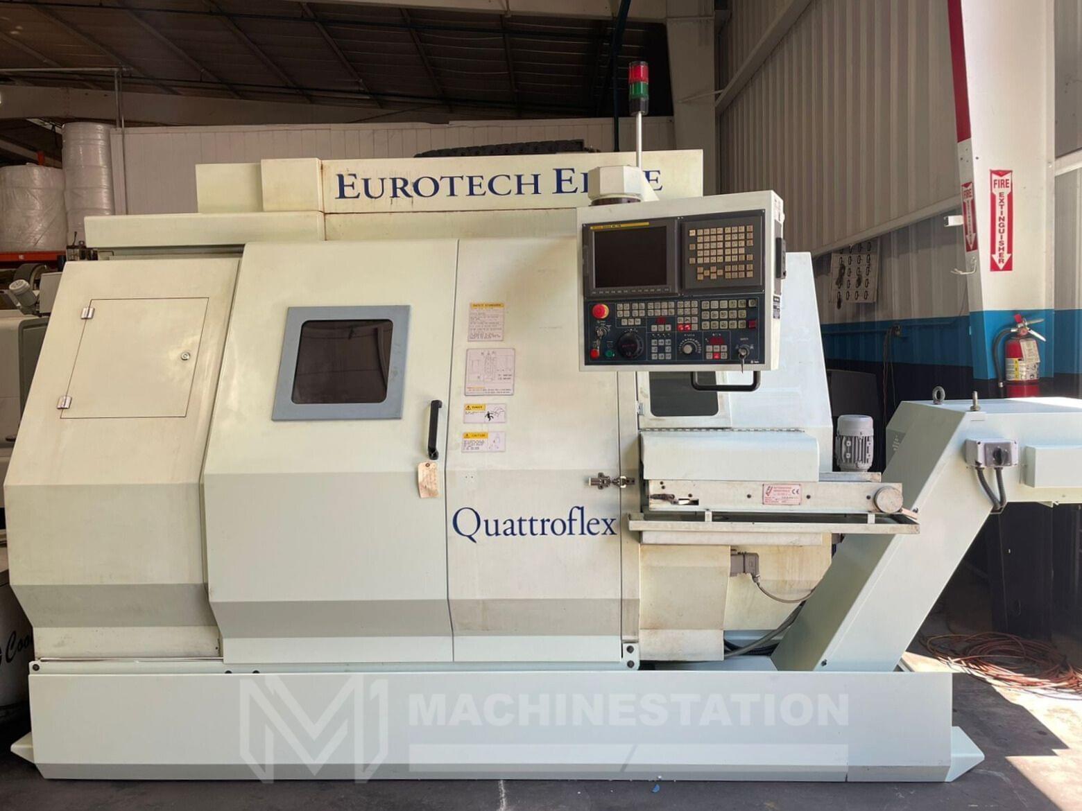 Eurotech Elite Quattroflex 420SLLY CNC Lathe - Y Axis Twin Spindle Twin Turret 0