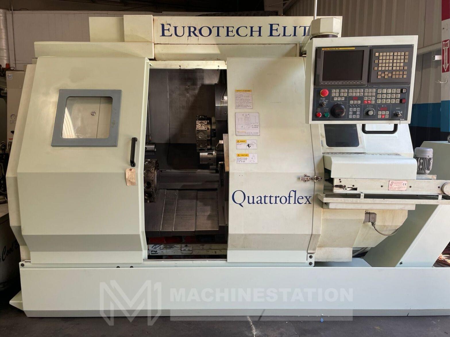 Eurotech Elite Quattroflex 420SLLY CNC Lathe - Y Axis Twin Spindle Twin Turret 2