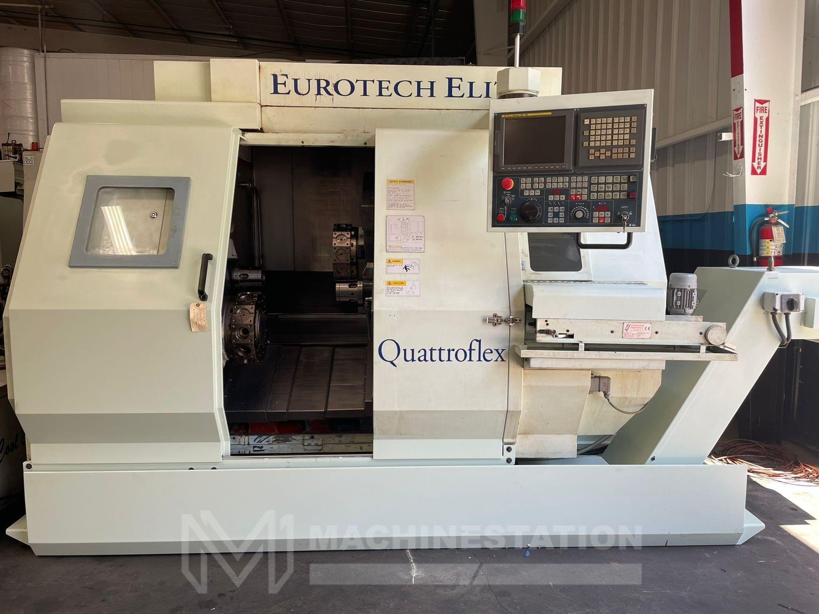 Eurotech Elite Quattroflex 420SLLY CNC Lathe - Y Axis Twin Spindle Twin Turret 1