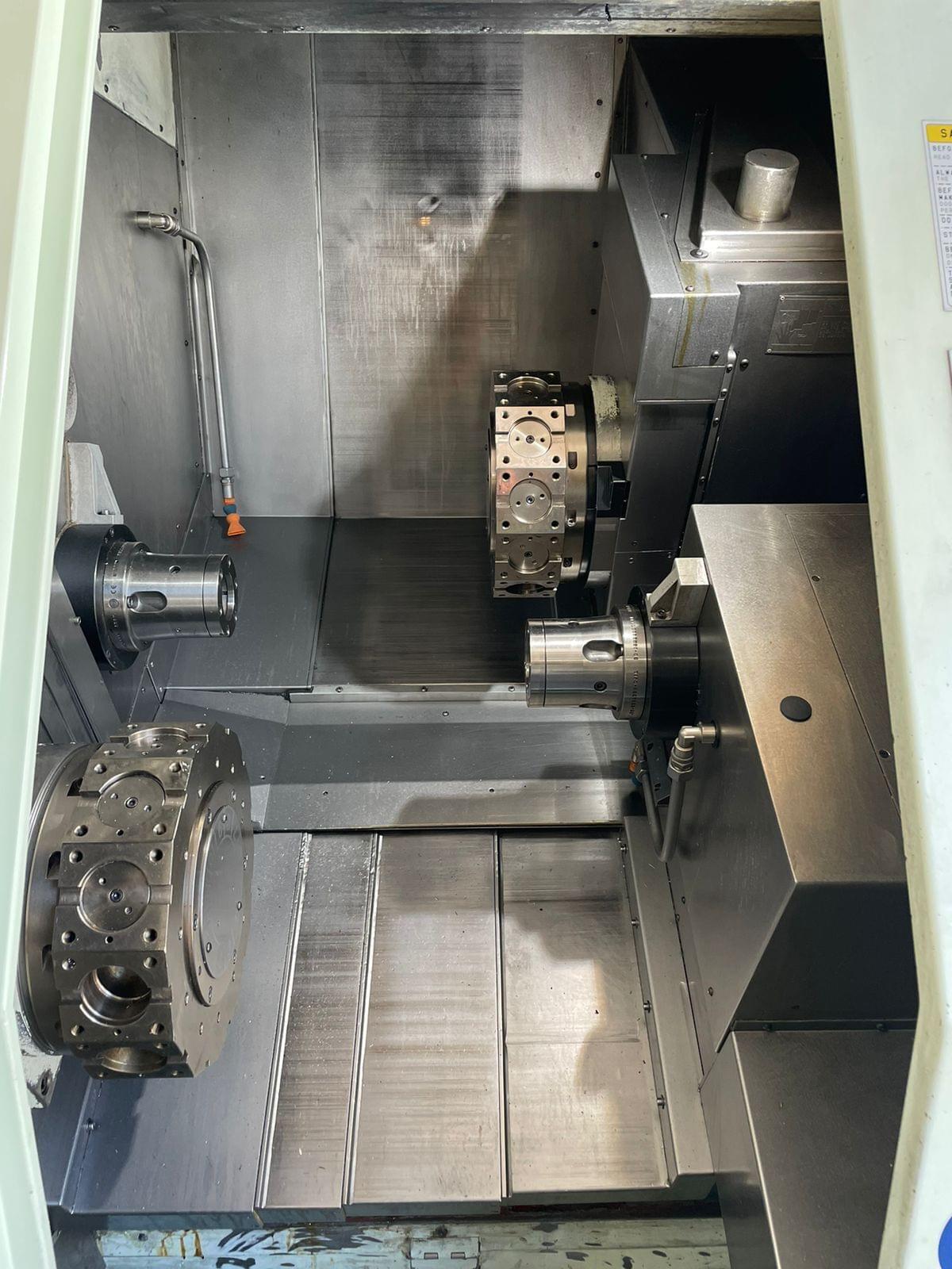 Eurotech Elite Quattroflex 420SLLY CNC Lathe - Y Axis Twin Spindle Twin Turret 6