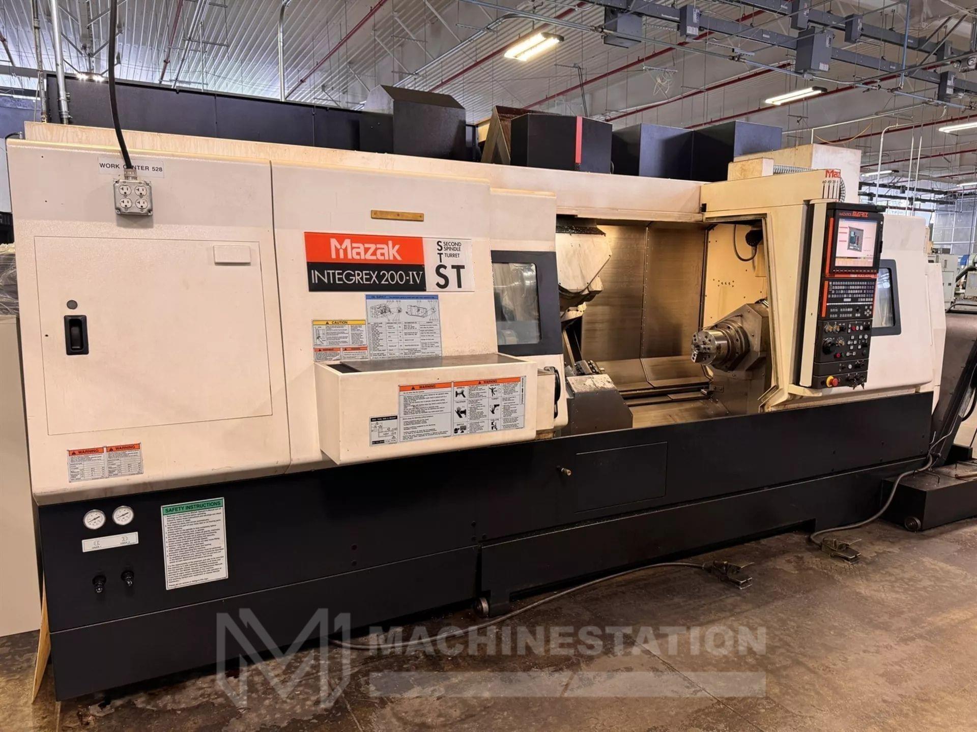 Mazak Integrex 200 IV ST Multi Axis CNC Lathe - Sub Spindle