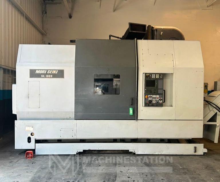 Mori Seiki SL-603B/1000 CNC Turning Center - 22.4" Chuck Lathe 0