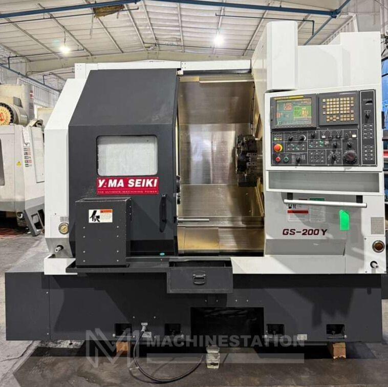 Yama Seiki GS-200Y CNC Turning Center - C Axis Live Tool Y Axis Lathe 0