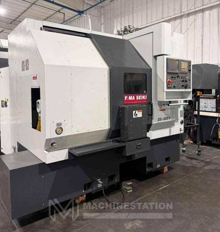 Yama Seiki GS-200Y CNC Turning Center - C Axis Live Tool Y Axis Lathe 2