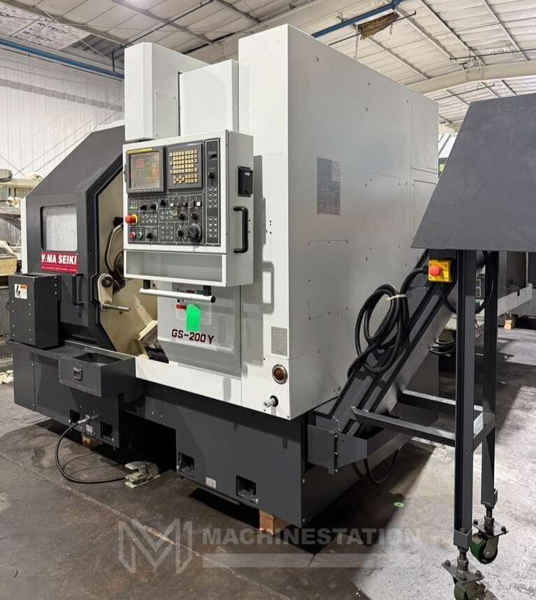 Yama Seiki GS-200Y CNC Turning Center - C Axis Live Tool Y Axis Lathe 3