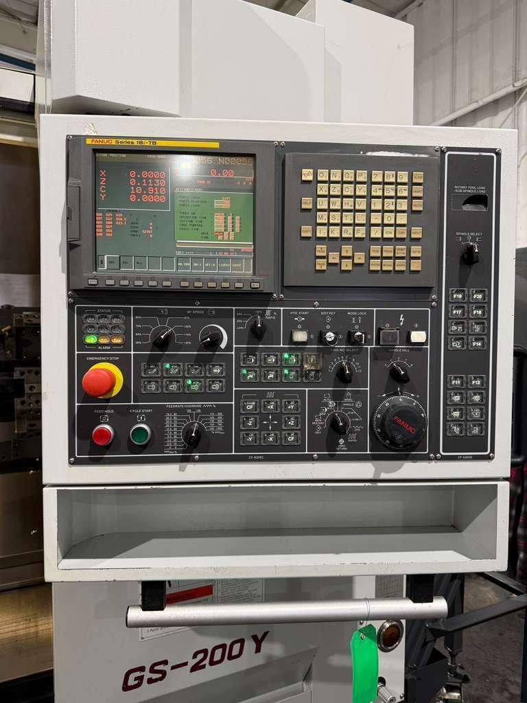 Yama Seiki GS-200Y CNC Turning Center - C Axis Live Tool Y Axis Lathe 4
